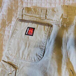 Wrangler Ruggs Fleece Lined Cargo Work pants   36x32
